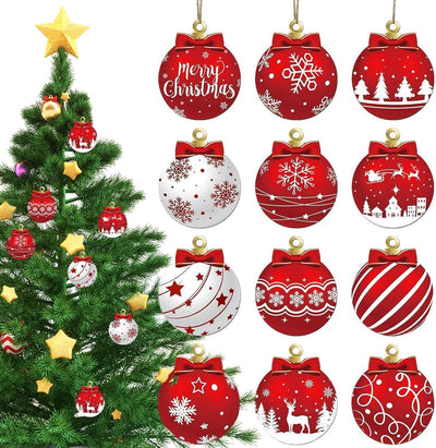 Woodland Cheer Round Christmas Ornament Plate